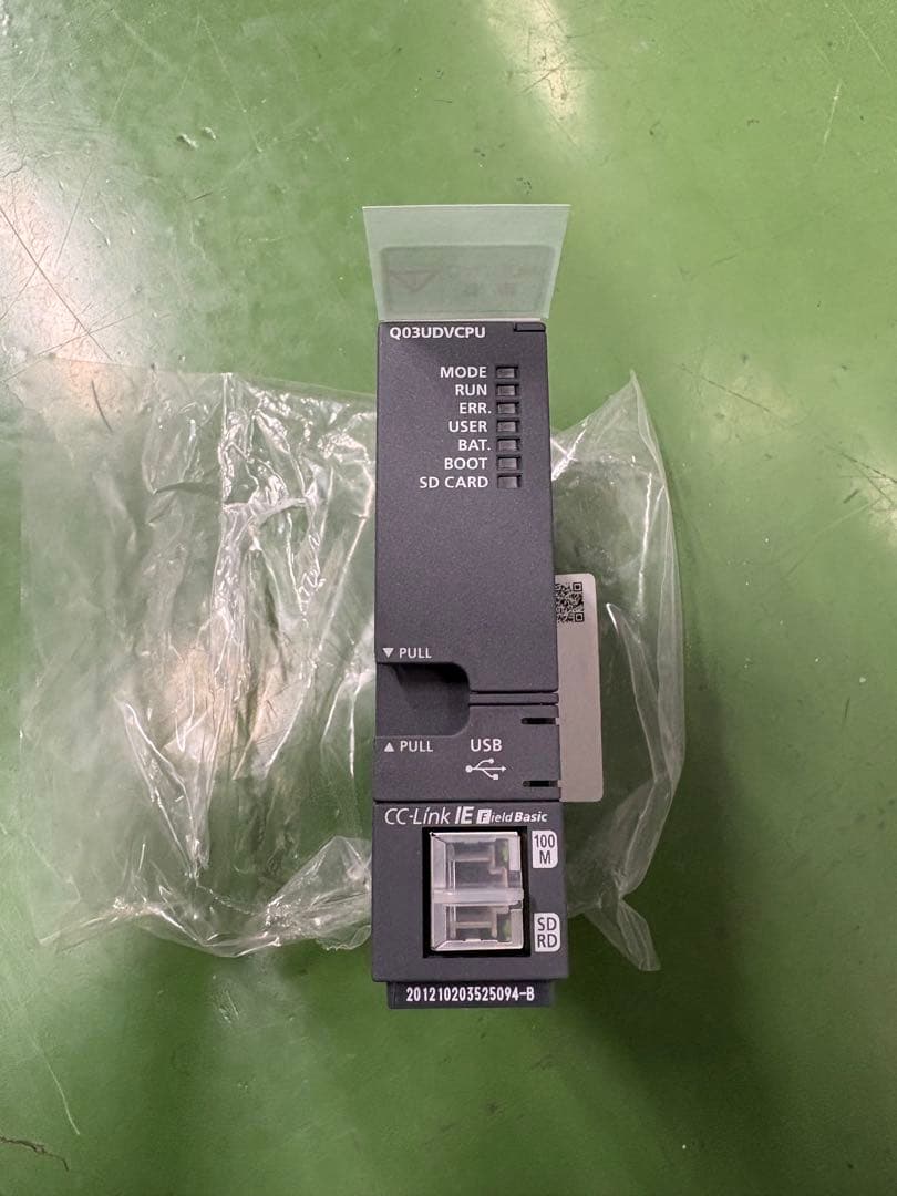 【最終値下げ、新品未使用品】三菱電機Q03UDVCPUシーケンサーCPUユニット