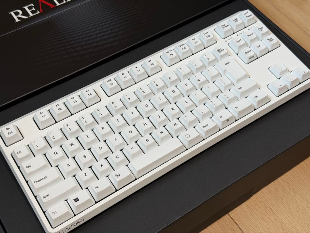 REALFORCE R4 キーボード／R4HC22 日本語配列 キースペーサー付
