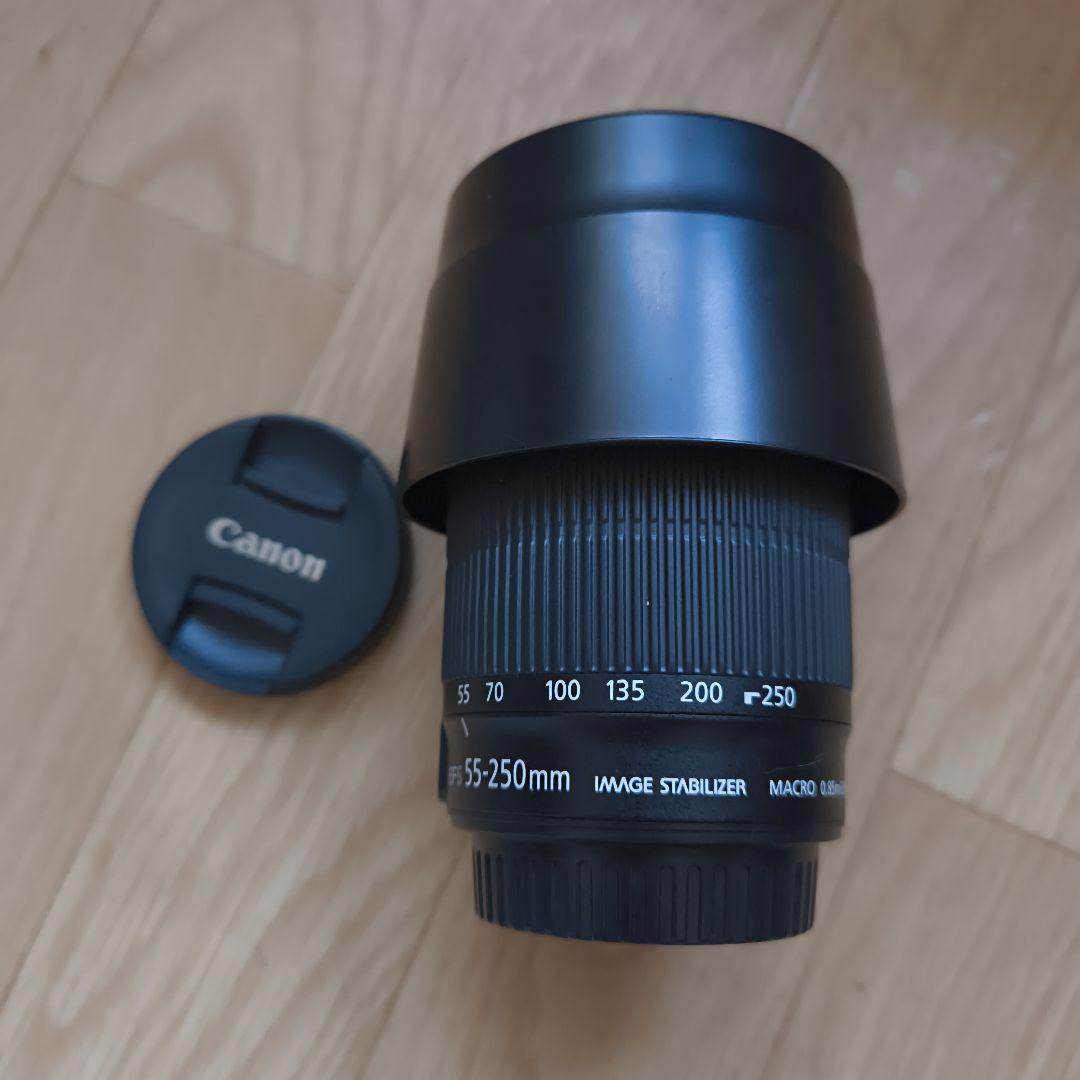 Canon EF-S 55-250mm IS STM ズームレンズ 美品