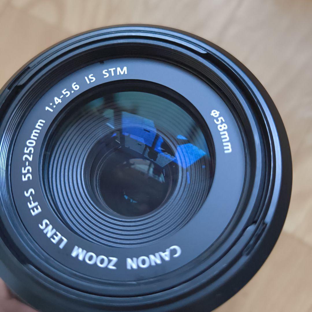 Canon EF-S 55-250mm IS STM ズームレンズ 美品
