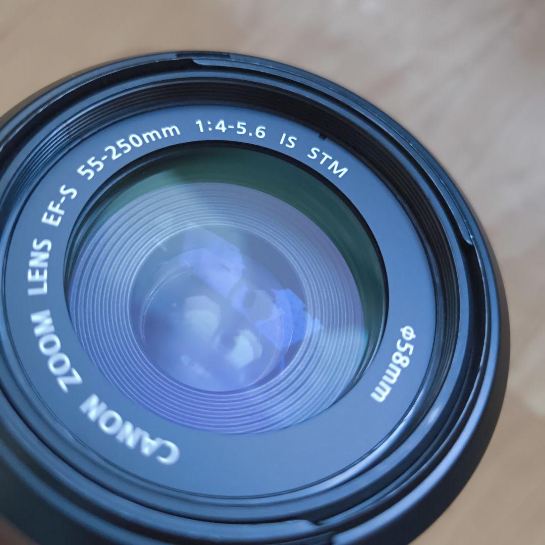 Canon EF-S 55-250mm IS STM ズームレンズ 美品
