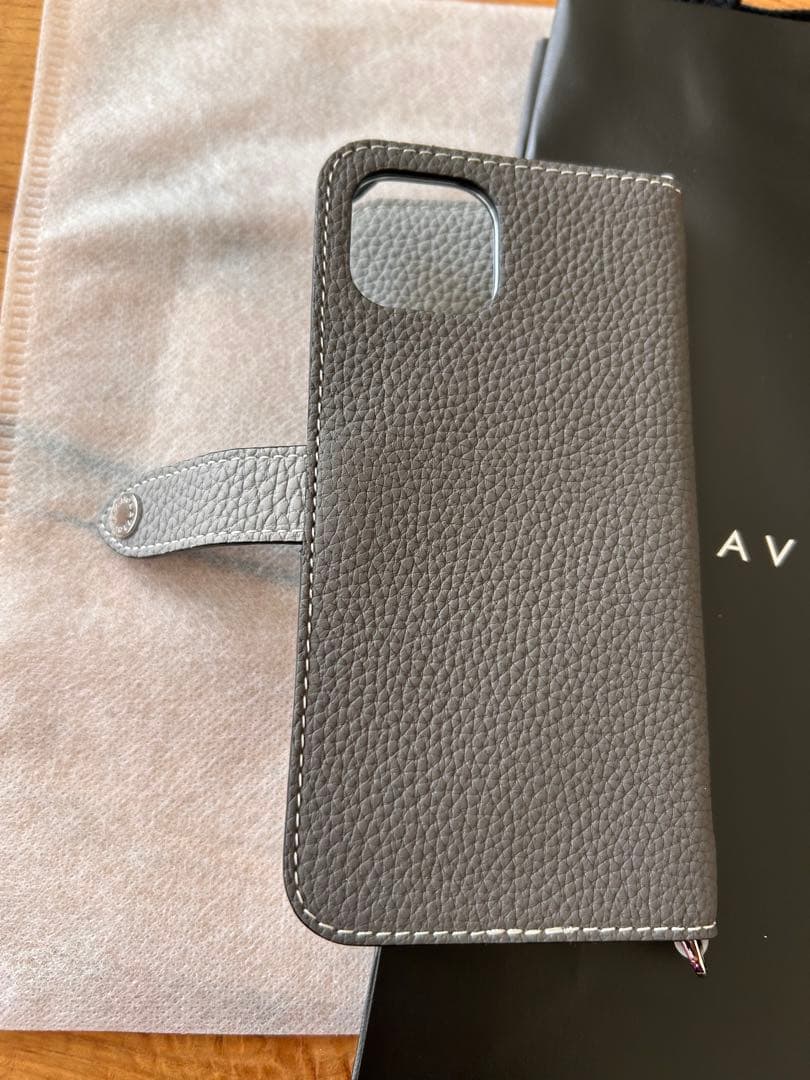 新品未使用 BONAVENTURA iPhone 13/14グレー バイカラー