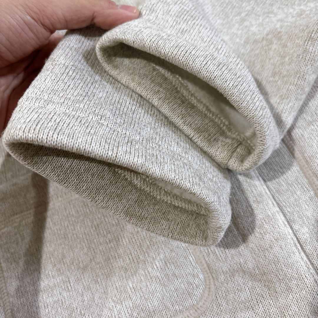  peakスノーピーク ニット　カーディガン　ライトベージュ　M