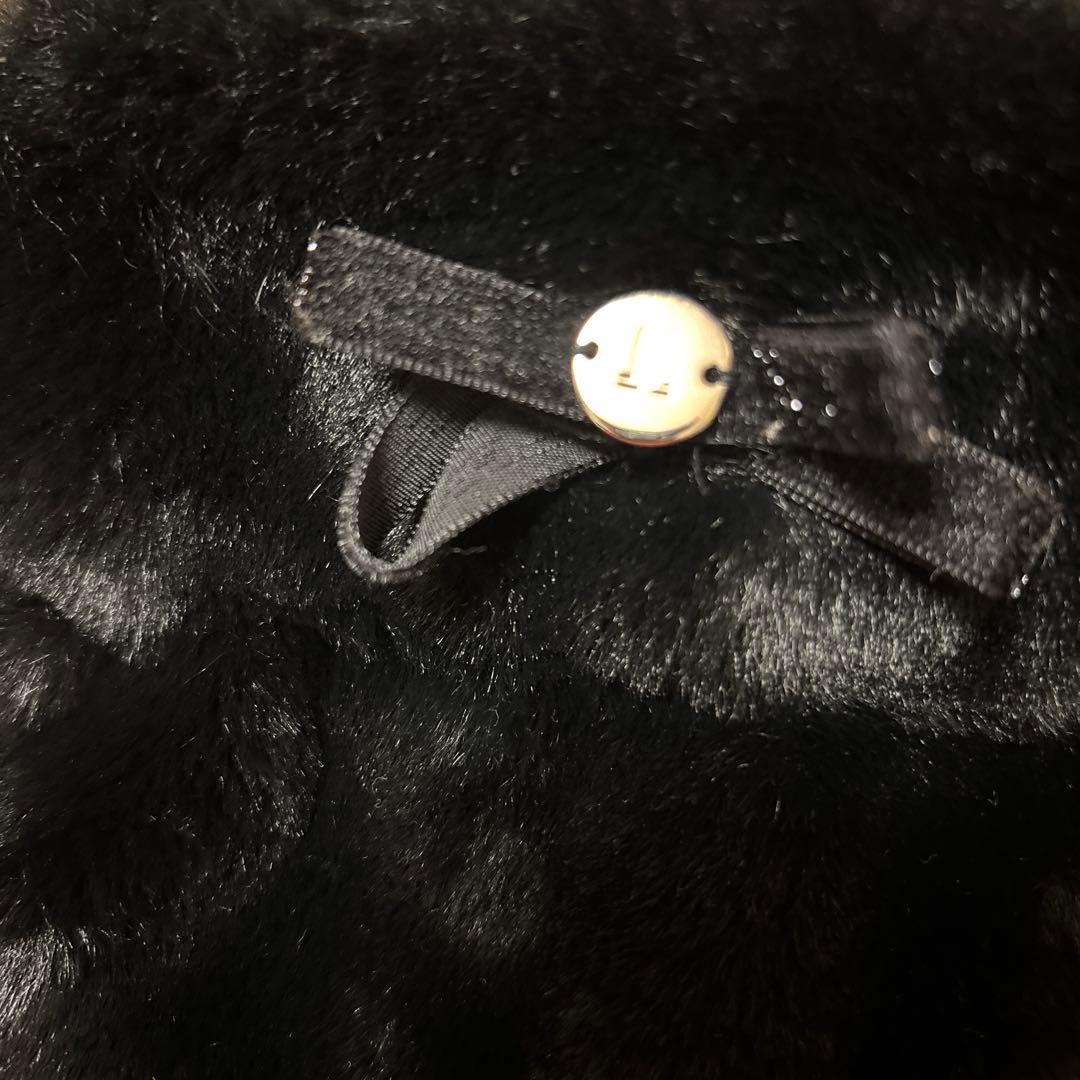 ランバン　ゴルフ　レッグウォーマー　ファー