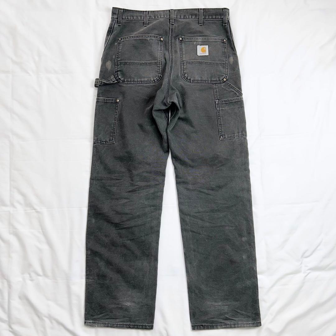 USA製 フェード Carhartt カーハート ダブルニー ペインターパンツ