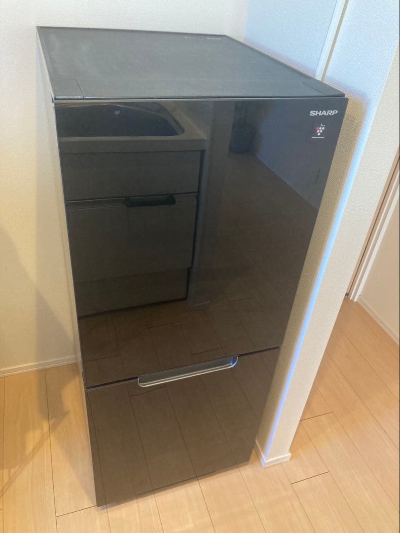 SHARP 冷蔵庫 SJ-GD15G-B 152L 2021年製 一人暮らし