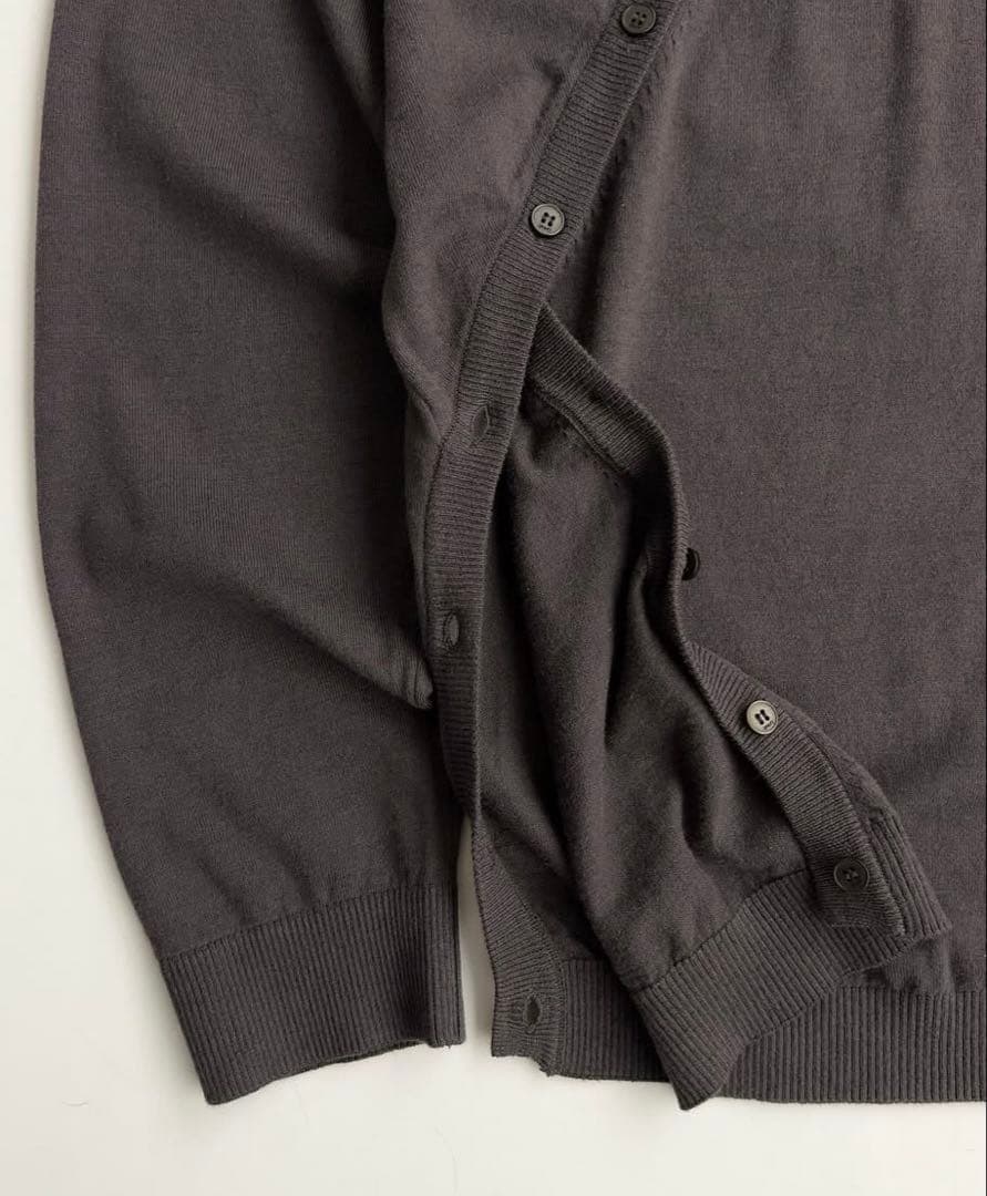 トップス 8.0 KNIT HOODIE CENTER (BROWN)