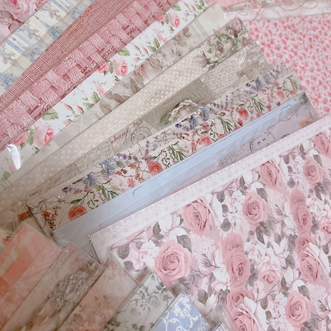 デザインペーパー 紙モノ コラージュ素材 おすそ分け 大量 まとめ売り