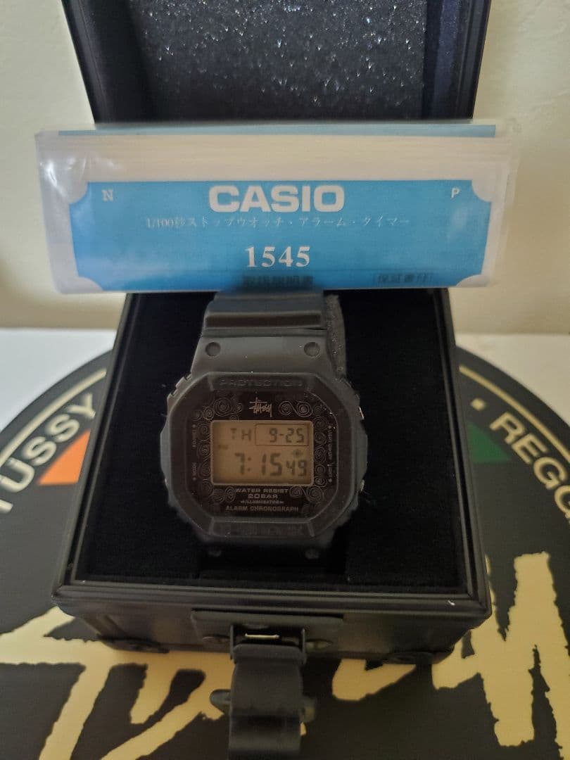 STUSSY✖️G-SHOCK　 25周年 限定モデル