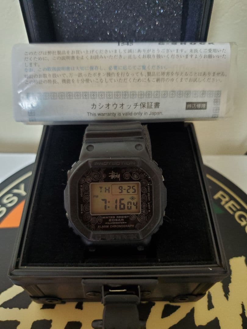 STUSSY✖️G-SHOCK　 25周年 限定モデル