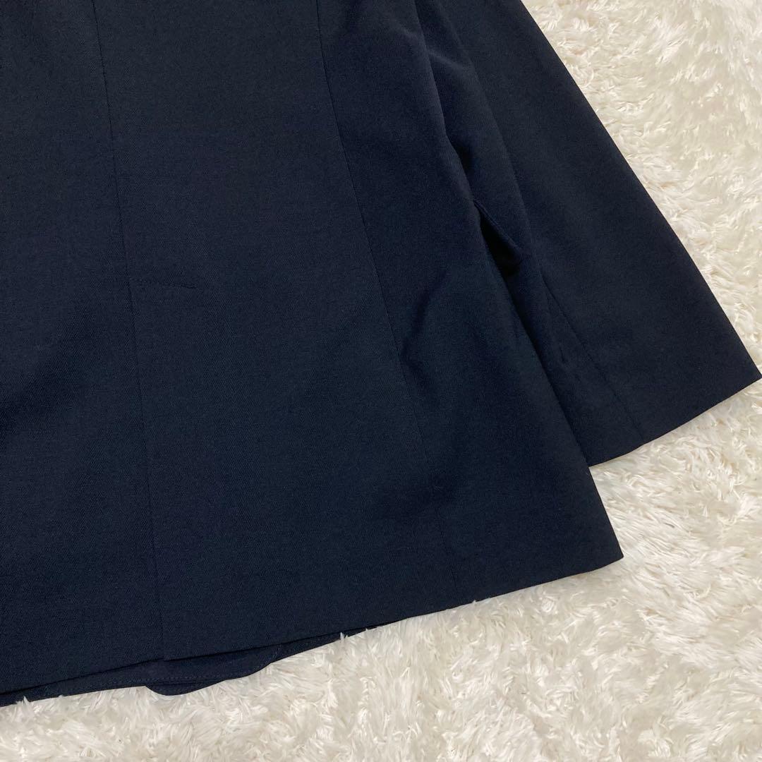 リヴドロワ ストレッチツイルテーラードジャケット ネイビー