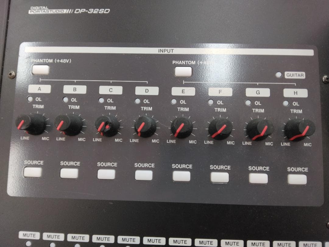 配信機器・PA機器・レコーディング機器 TASCAM DIGITAL PORTASTUDIO DP-32SD