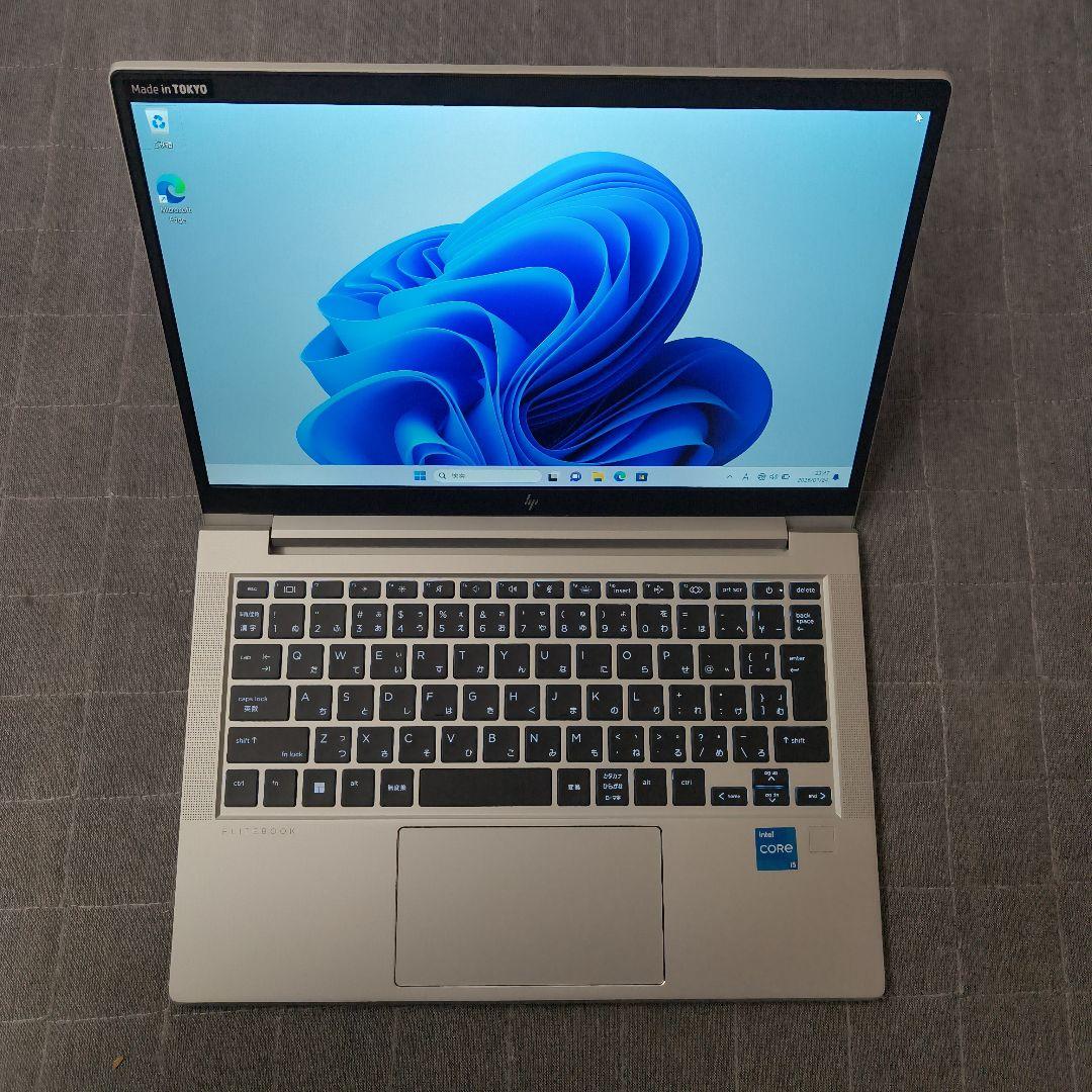 2024年 HP 日本製 超美品 爆速 13世代i5 32GB 512GB 6