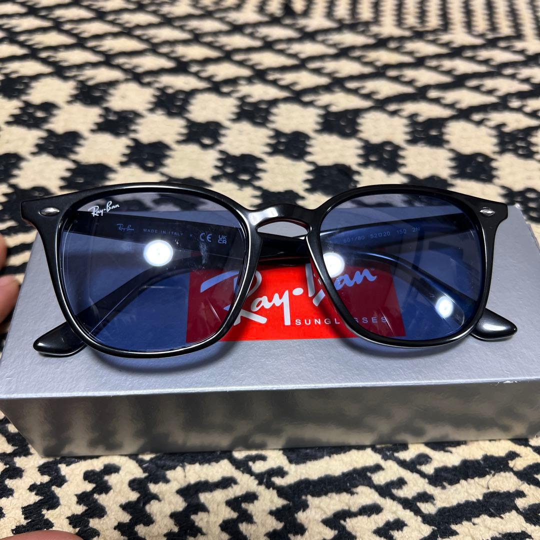 Ray-Ban ORB4258F サングラス ブルーレンズ