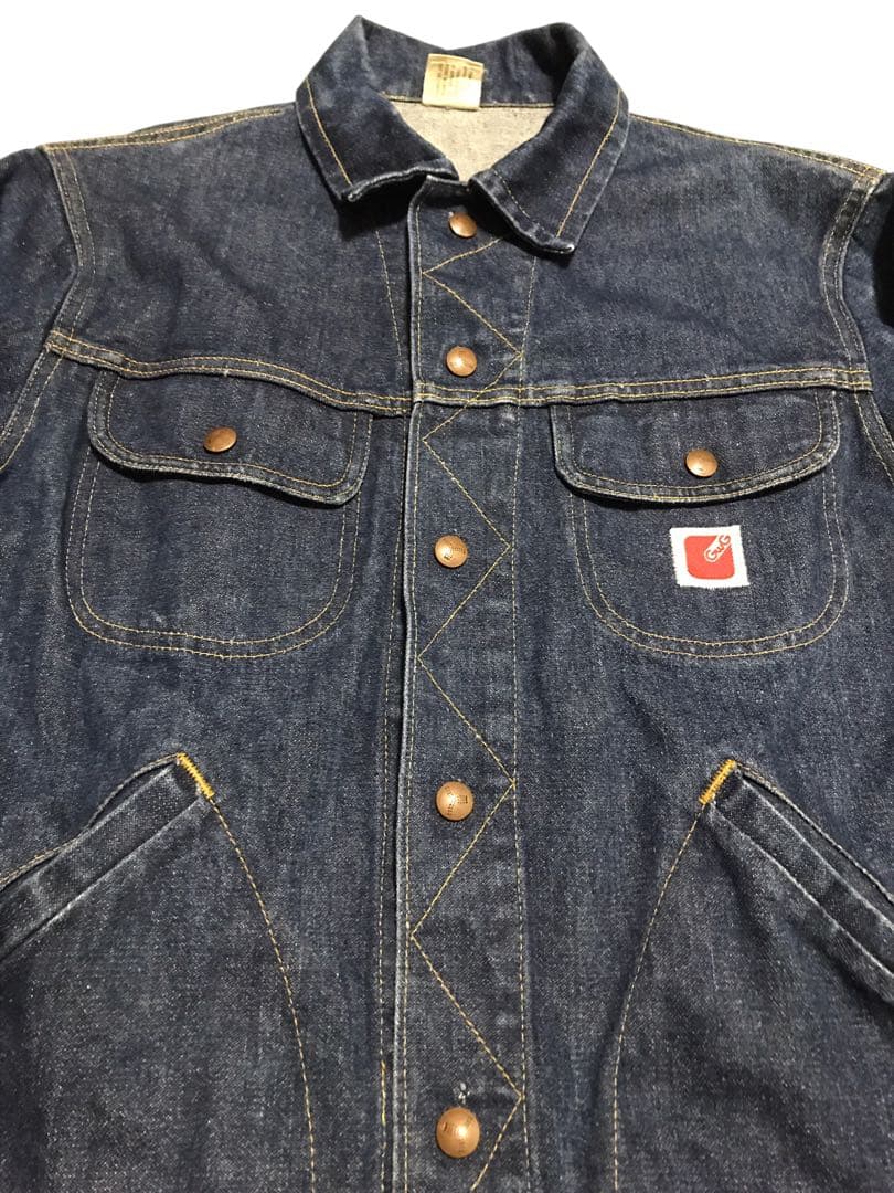 vintage 60s 70s GWG カナダ製 デニムジャケット 38 濃紺