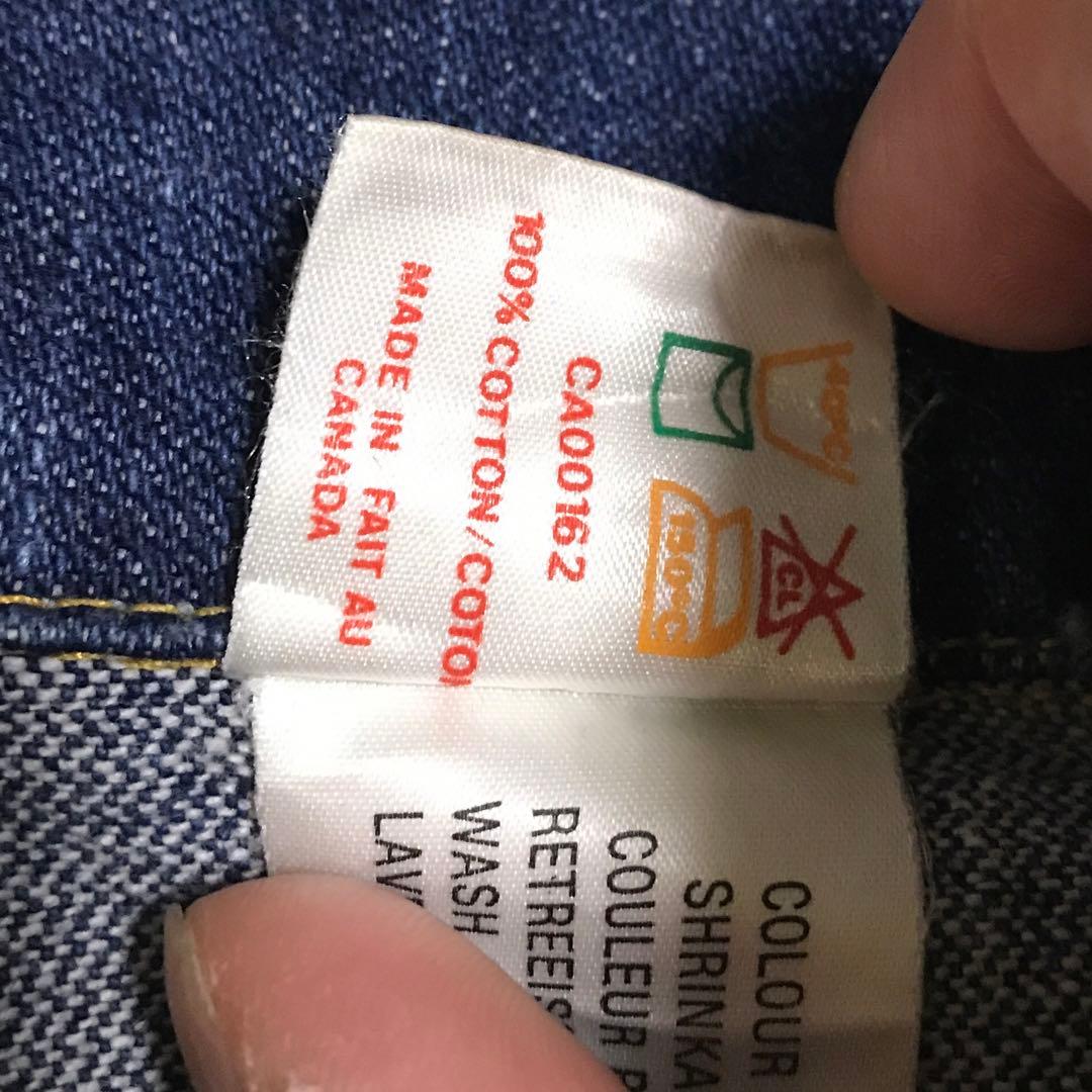 vintage 60s 70s GWG カナダ製 デニムジャケット 38 濃紺