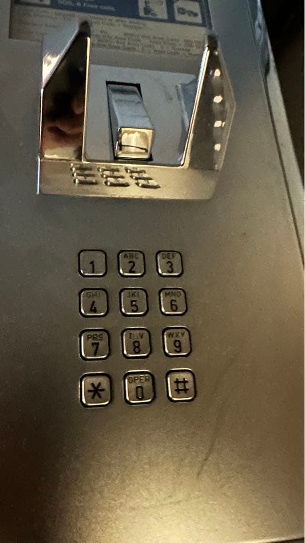 激レア アメリカの公衆電話