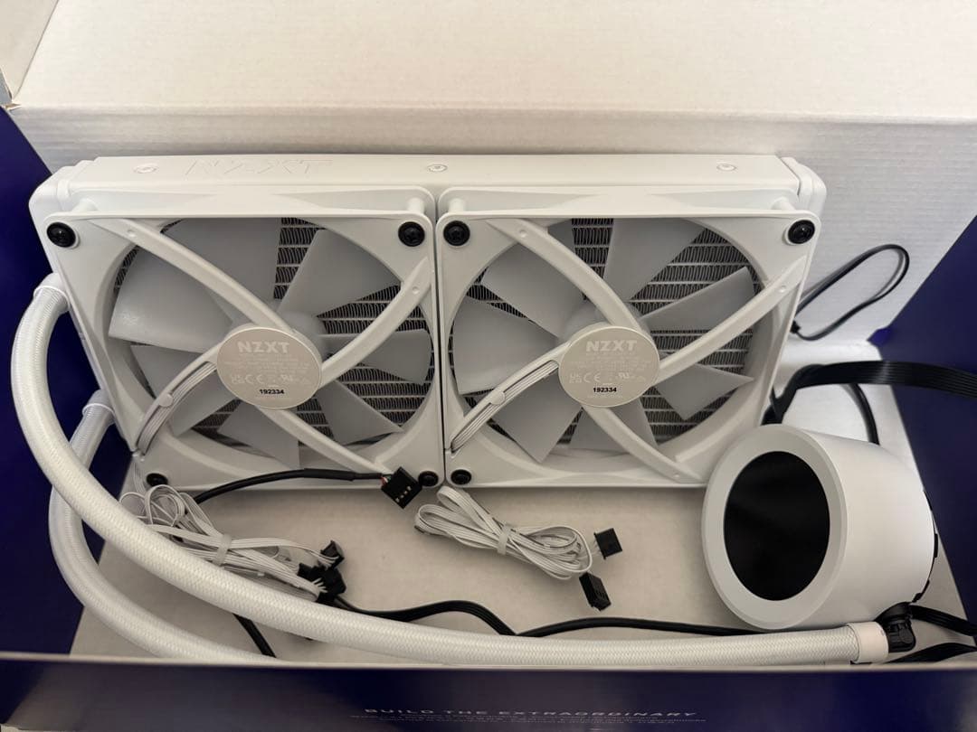 PC用ファン・クーラー NZXT KRAKEN Elite RGB 280 White