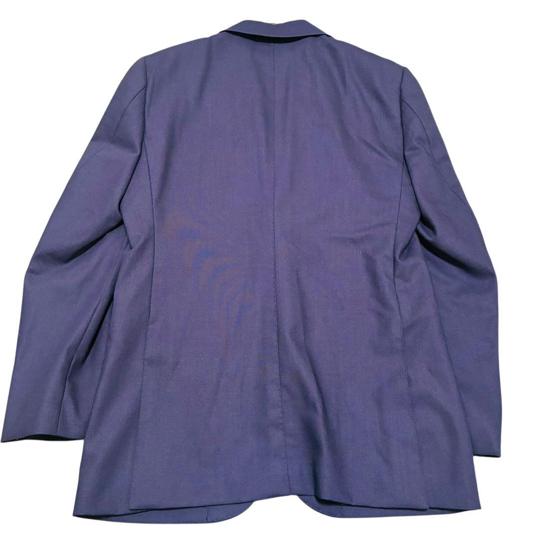 【良品】ヒルトン　ロロピアーナ　スーツ　セットアップ　ネイビー　YA5