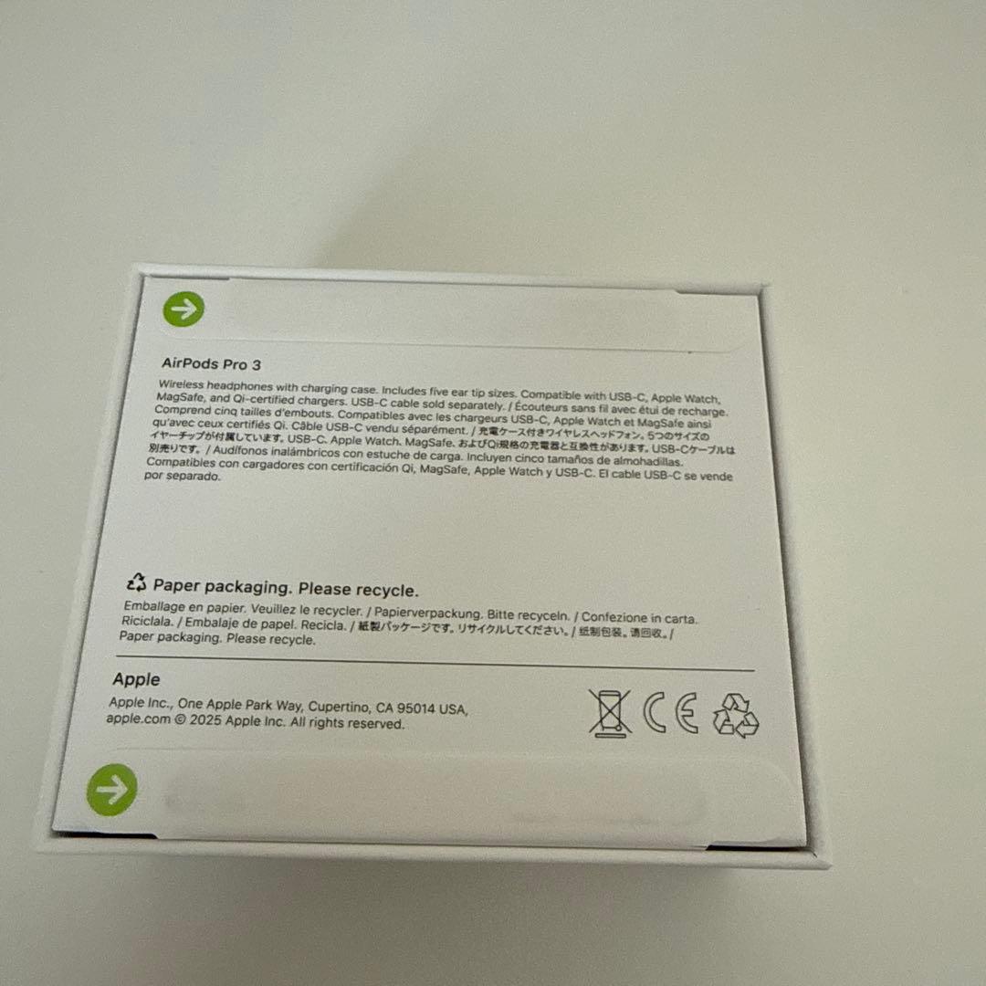【新品未開封】AirPods Pro 3 本体②
