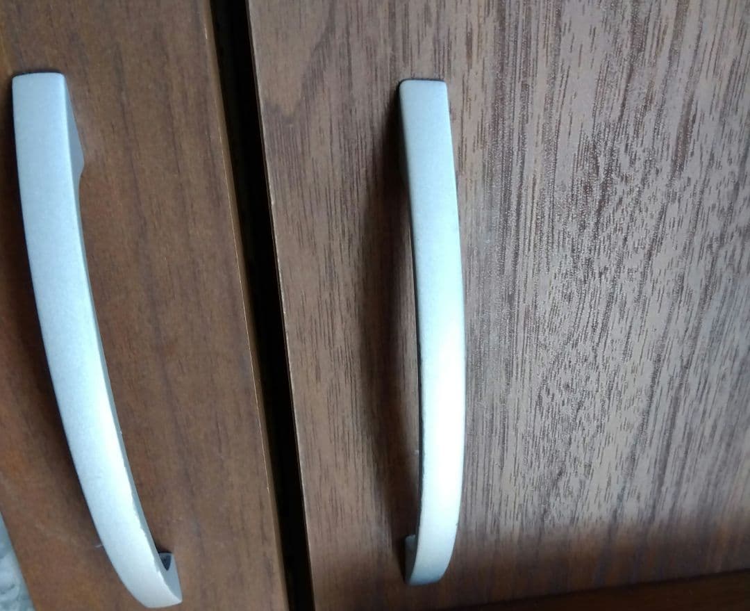 値下げ！11月5日まで！木製 ガラス扉 　スライド本棚　ニトリ