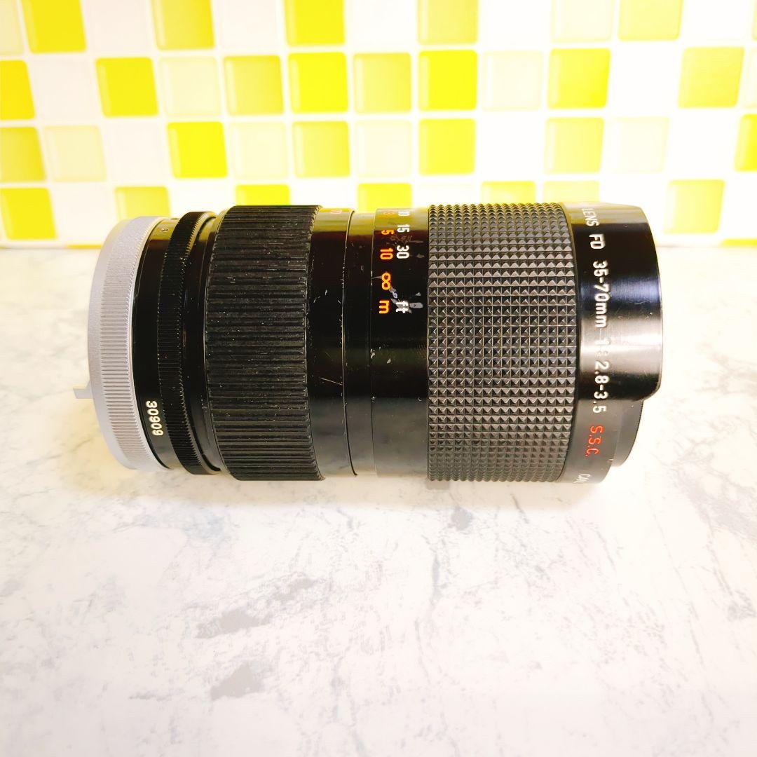 美品レア❤ Canon FD 35-70mm F3.5 S.S.C ズームレンズ