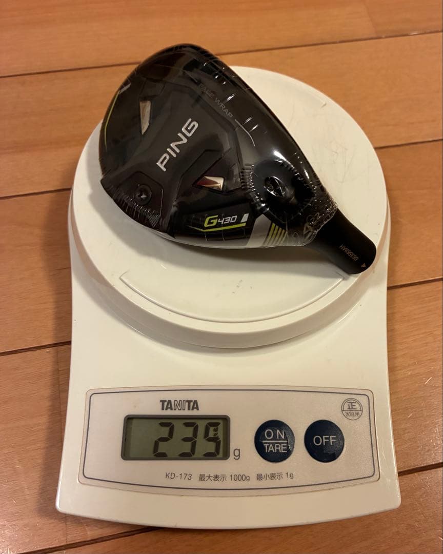 新品未使用　PING G430 4U 22° ハイブリッド ヘッドのみ ピン