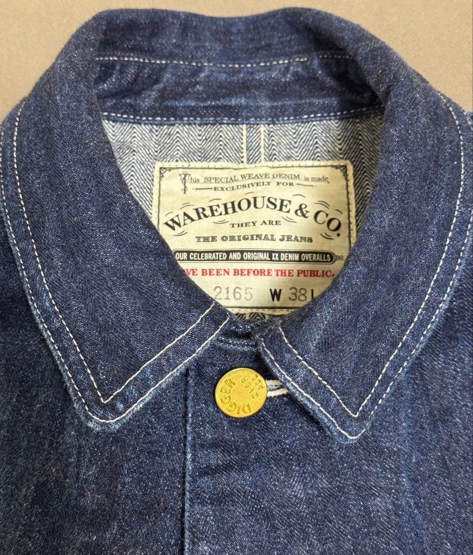 ジャケット・アウター warehouse lot2165 herringbone coverall38