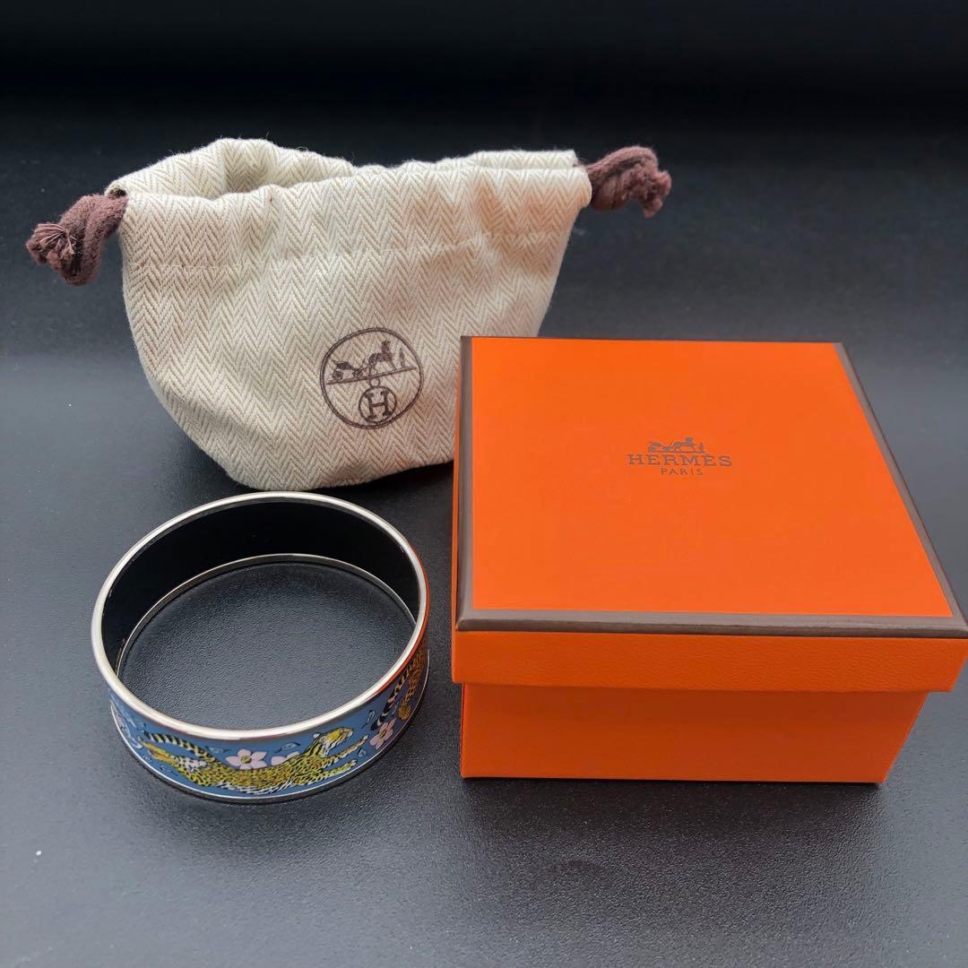 R【新品未使用品】HERMES エルメス　レオパード バングル