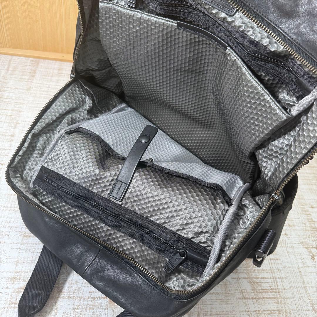 【希少】TUMI アルファブラボー レザーバックパック92380DH2 リュック