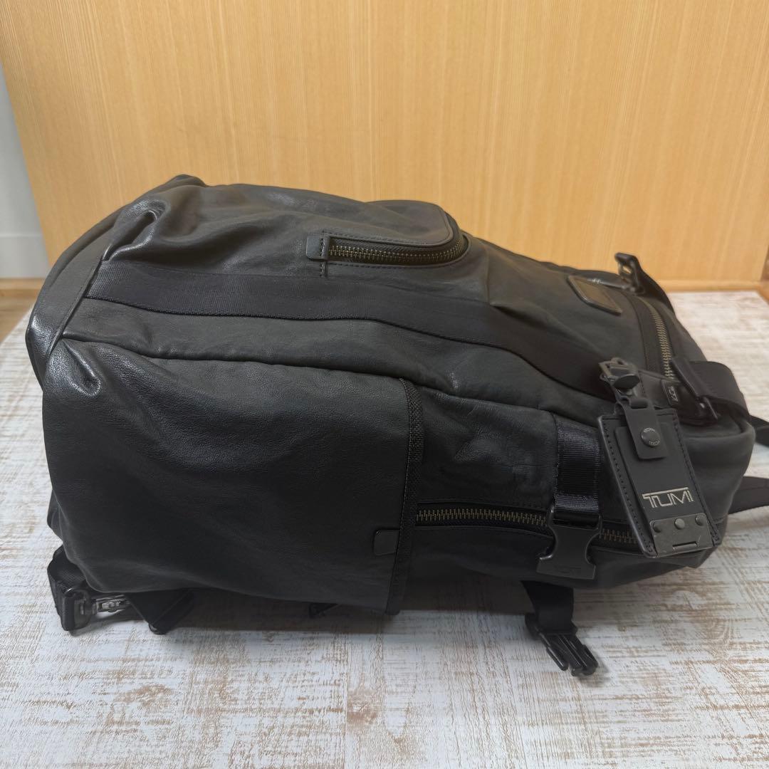 【希少】TUMI アルファブラボー レザーバックパック92380DH2 リュック