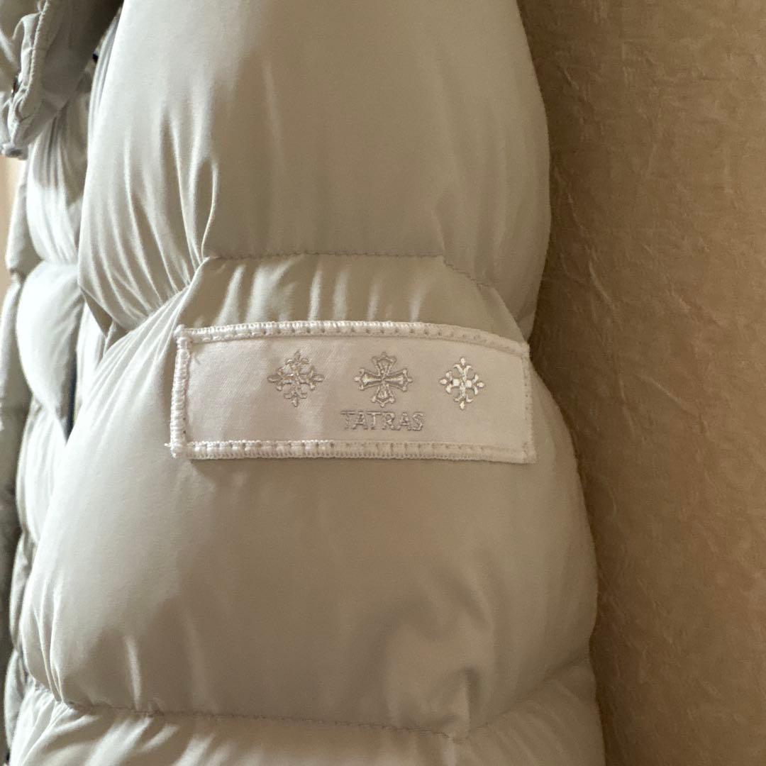 タトラス MTA20A4568 ボルボレ ダウンジャケット ライトグレー