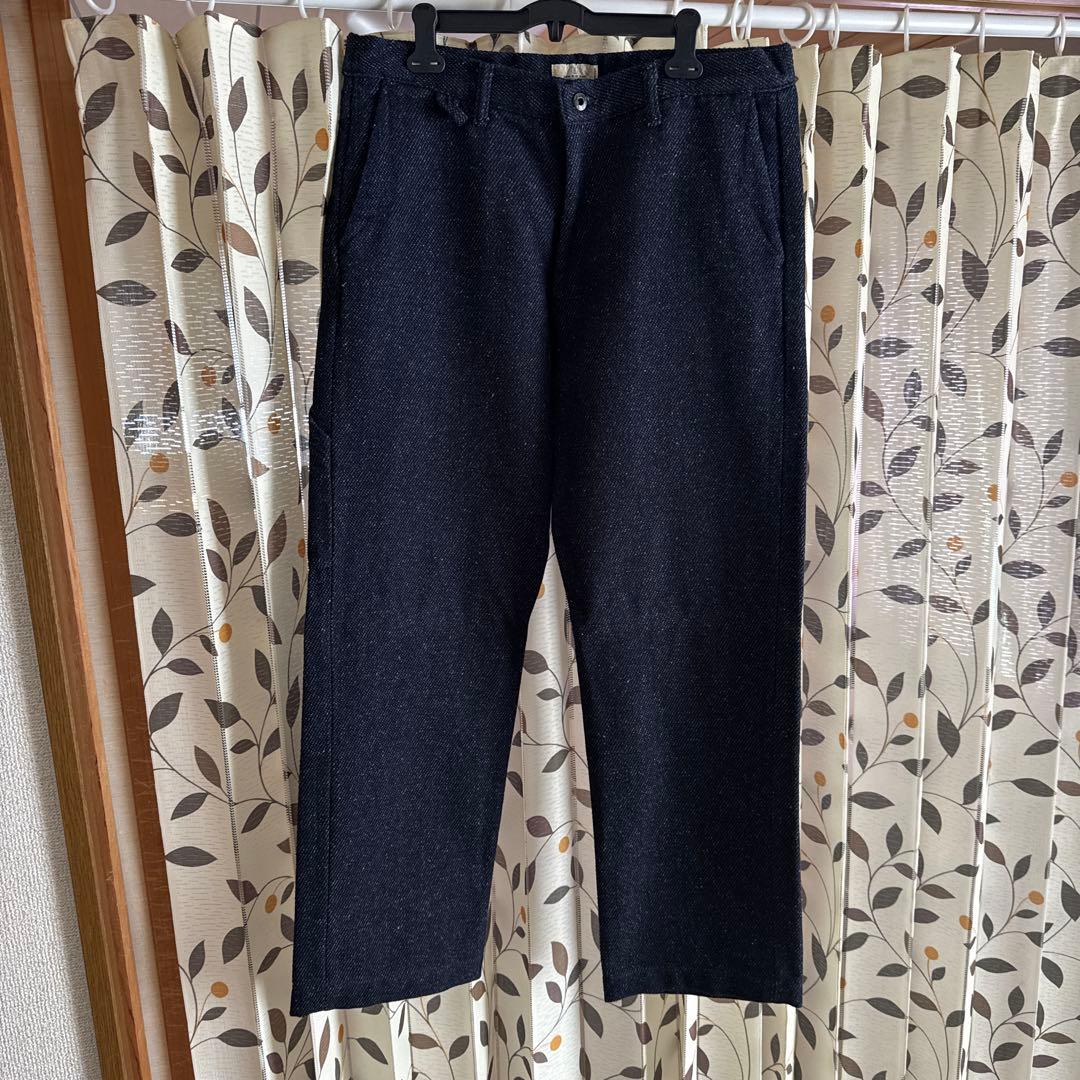 JAPAN BLUE JEANS ウール混紡 ネイビー ジャケット＆パンツセット