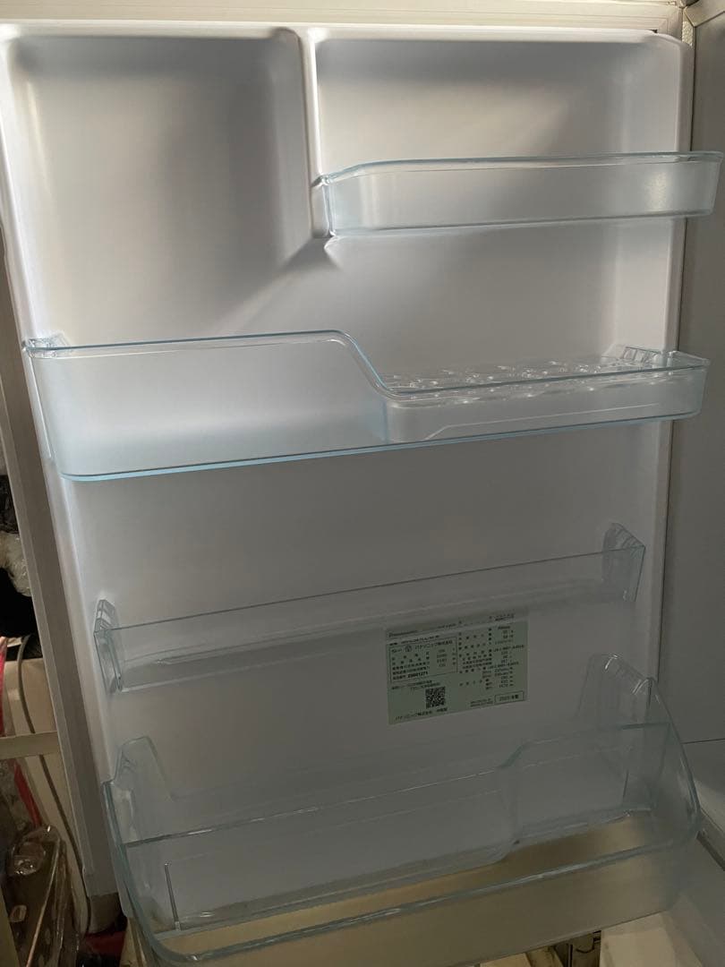 022110 Panasonic ノンフロン冷凍冷蔵庫　NR-C341CL-W