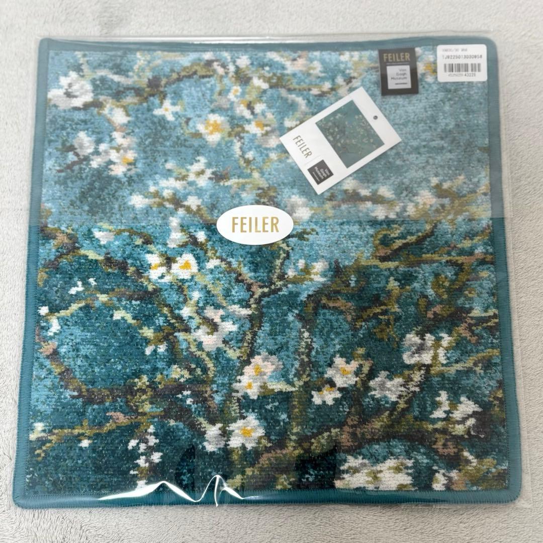 新品未開封　フェイラーゴッホ サンフラワーズ＆アーモンドブロッサム　2枚セット