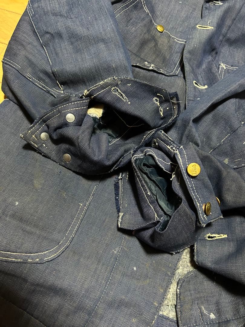 r*u様 70s 80s Lee 81-LJ デニムカバーオール