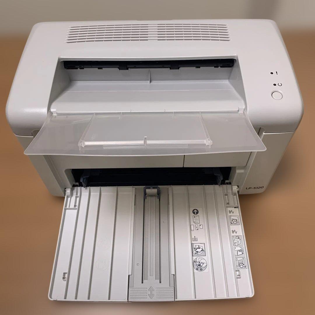 【美品】EPSON プリンター　LP-S120 取説、CD付き