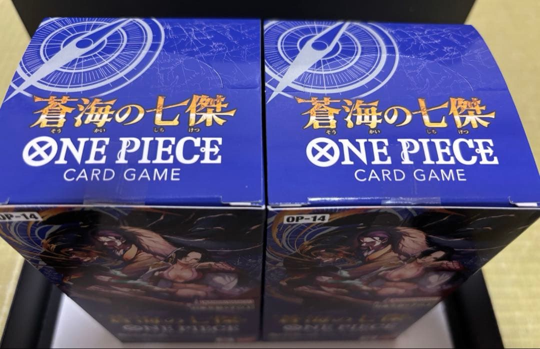 【ワンピースカード】ONE PIECE 蒼海の七傑テープ付き1BOX 新品未開封