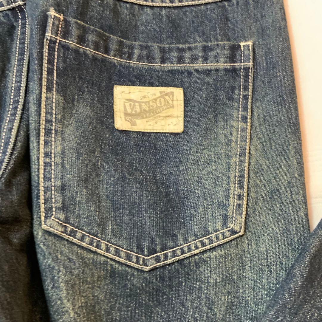 VANSON デニム オールインワン ツナギ M