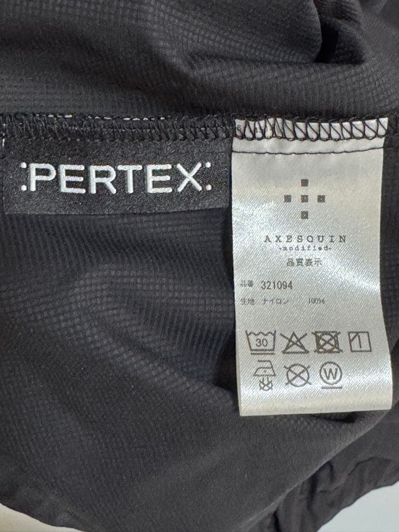 AXESQUIN modified ヘリウムベスト ブラック L PERTEX