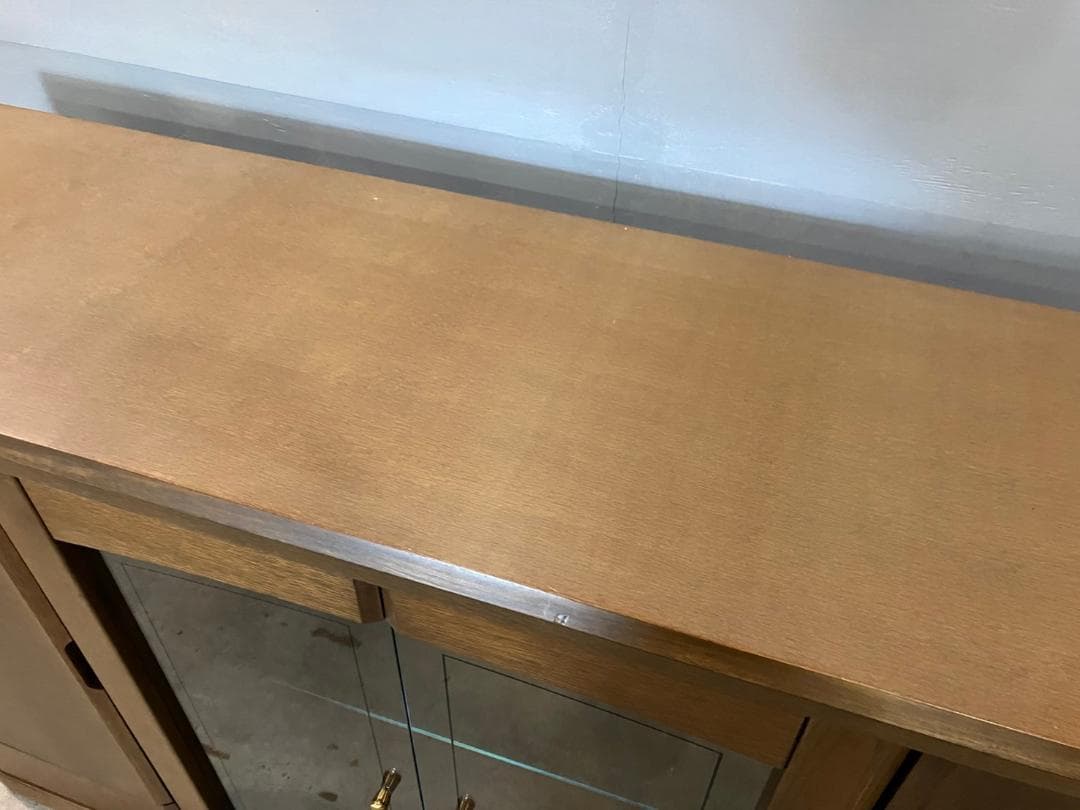 『メーカー不明』サイドボード キャビネット リビングボード ナラ材 RWsid3