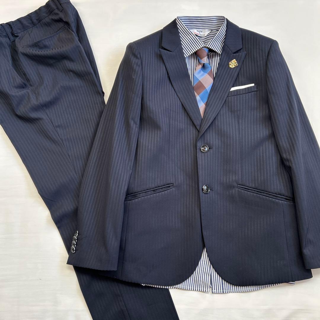 極美品　ビームス 男の子165 フォーマル スーツセットアップ 結婚式 卒業式