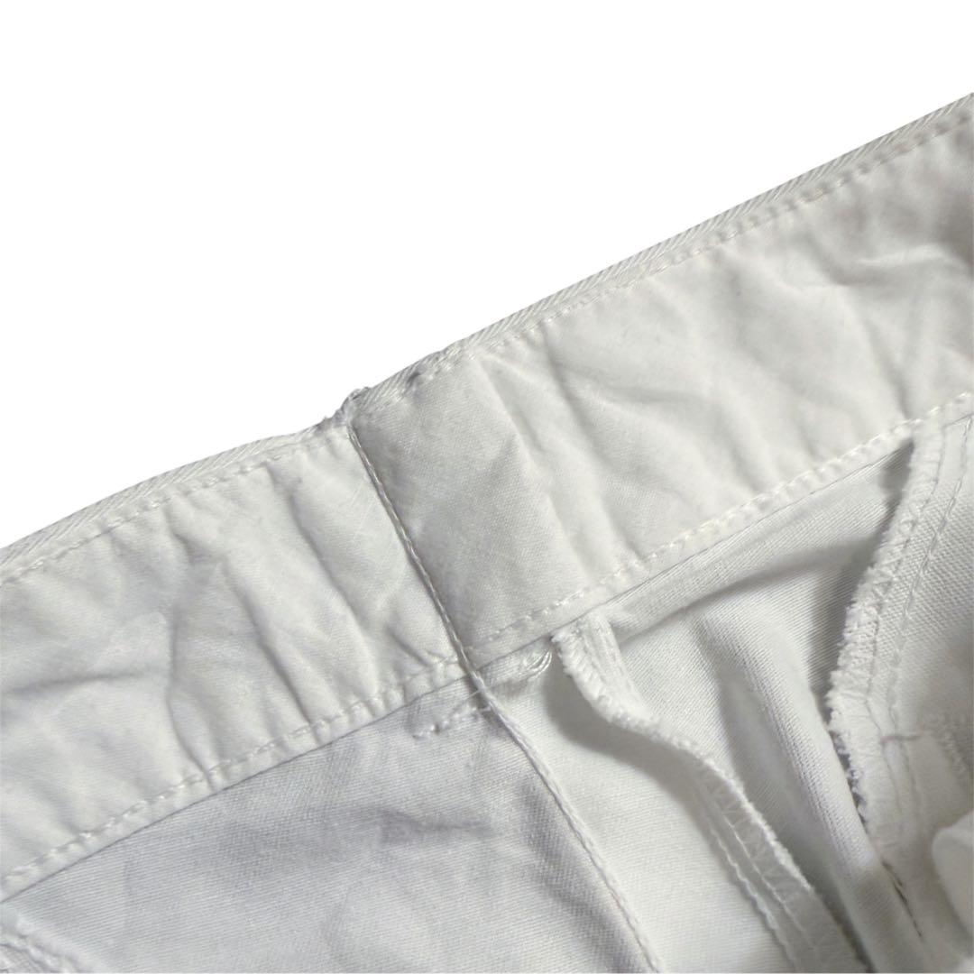 80s Dickies 874 チビタグ ワークパンツ W34 L29 白