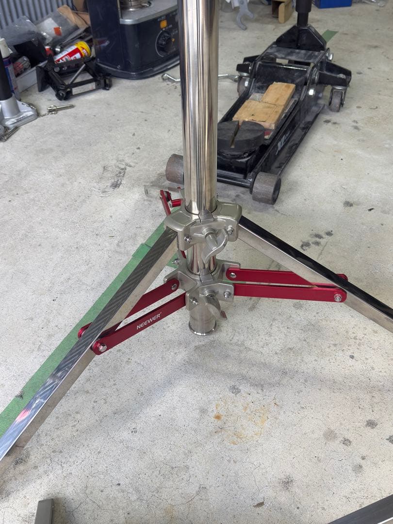 NEEWER ST240SS 240cmステンレススチール製ライトスタンド 2台