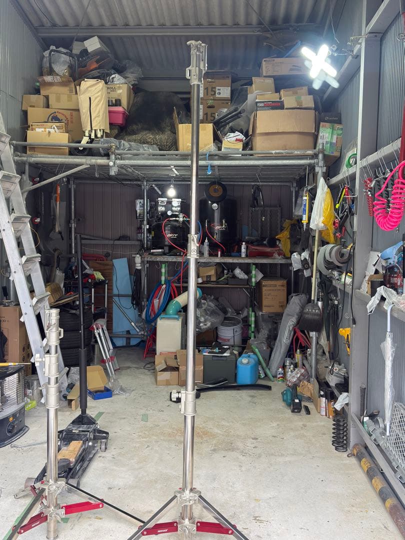 NEEWER ST240SS 240cmステンレススチール製ライトスタンド 2台