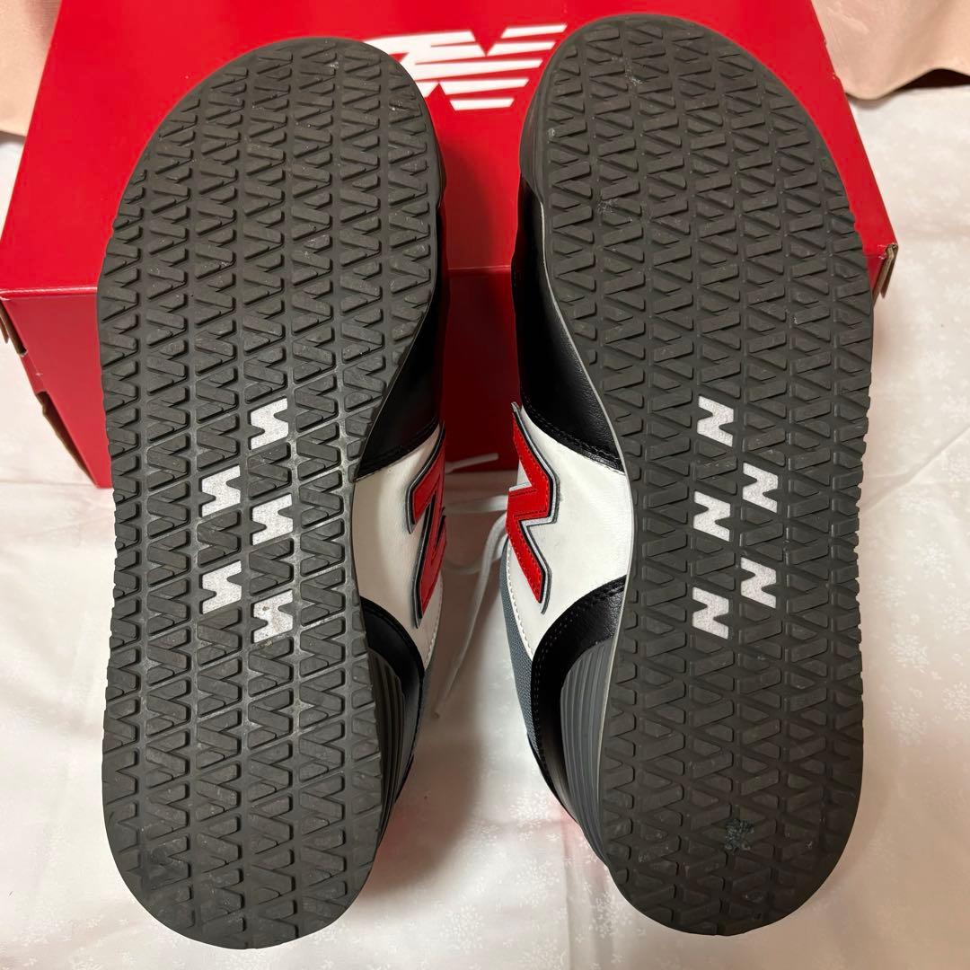 New Balance 安全靴 JSAA A種 軽量 幅広 作業靴 25cm