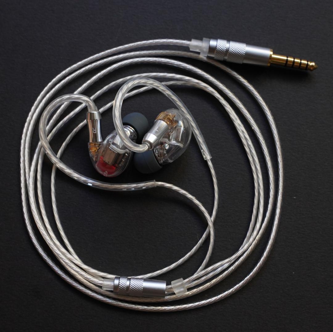 ついに7N 超冷凍製単結晶銅銀メッキ！最高スペックリケーブルMMXC/4.4mm