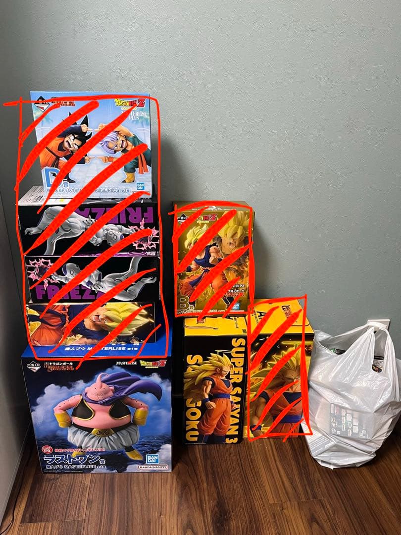 ドラゴンボール一番くじ スーパサイヤ人3 孫悟空 A賞ラストワン ブウ フリーザ