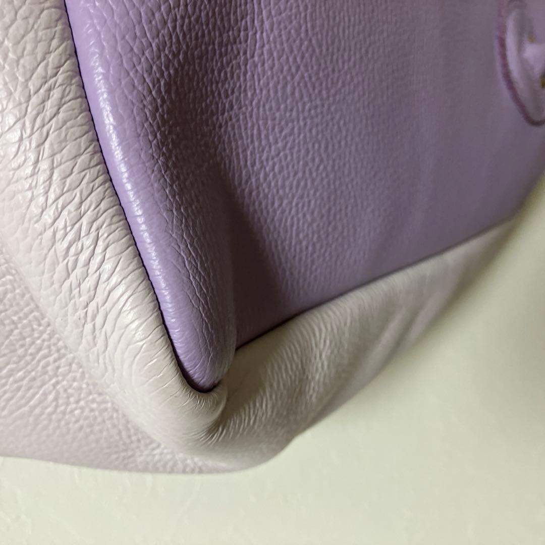 【美品希少色】ヤング&オルセン別注トゥモローランド＊エンボスレザー トートバッグ