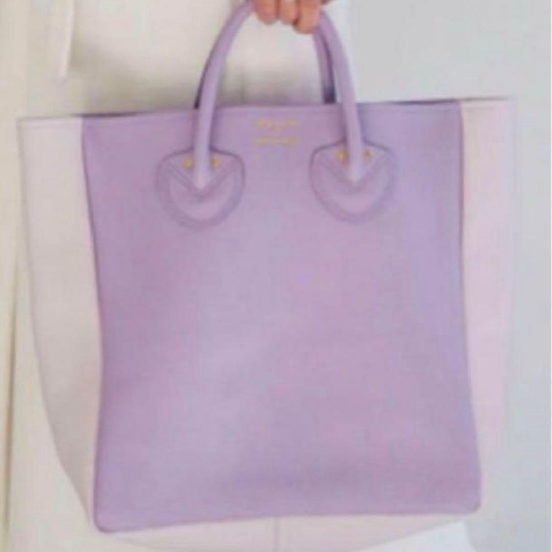 【美品希少色】ヤング&オルセン別注トゥモローランド＊エンボスレザー トートバッグ